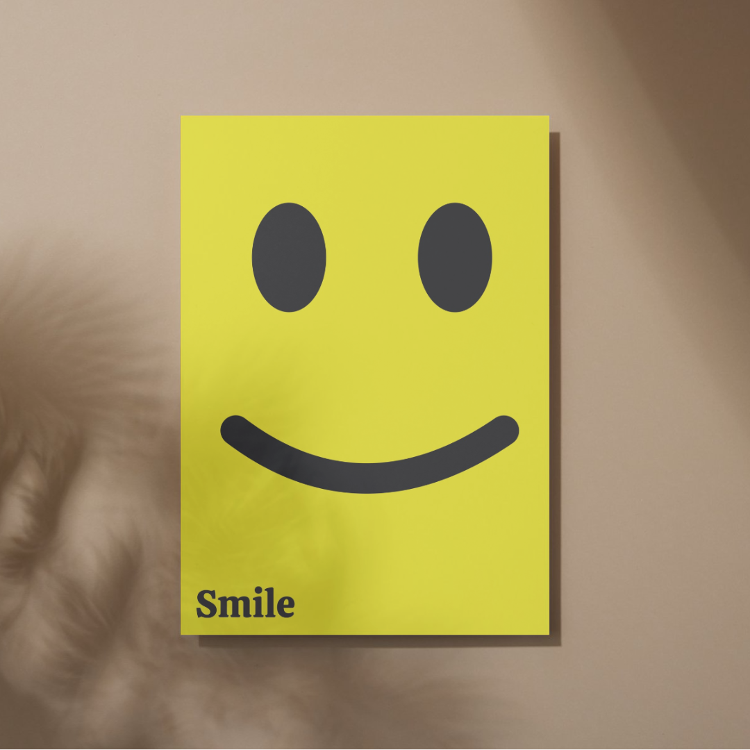 Smile Art Print