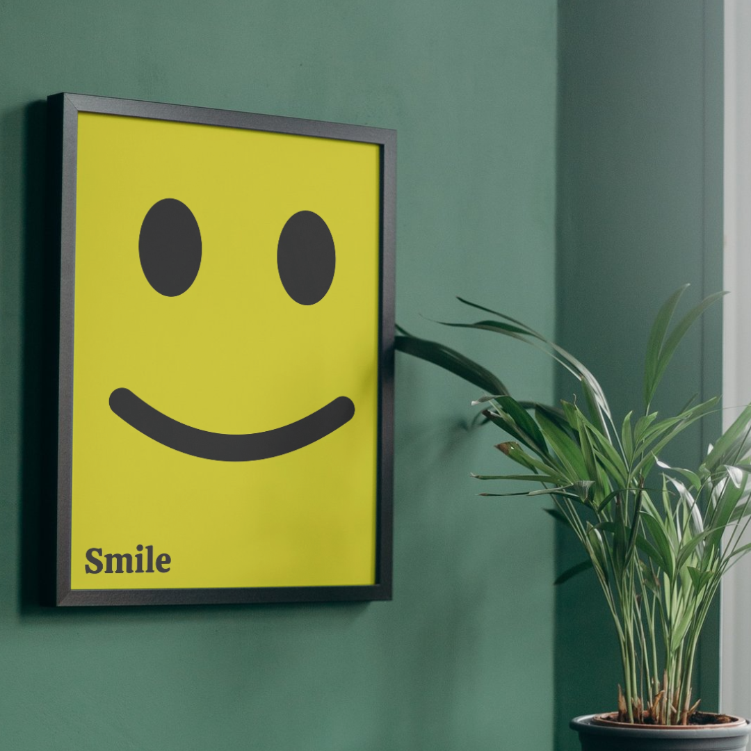 Smile Art Print